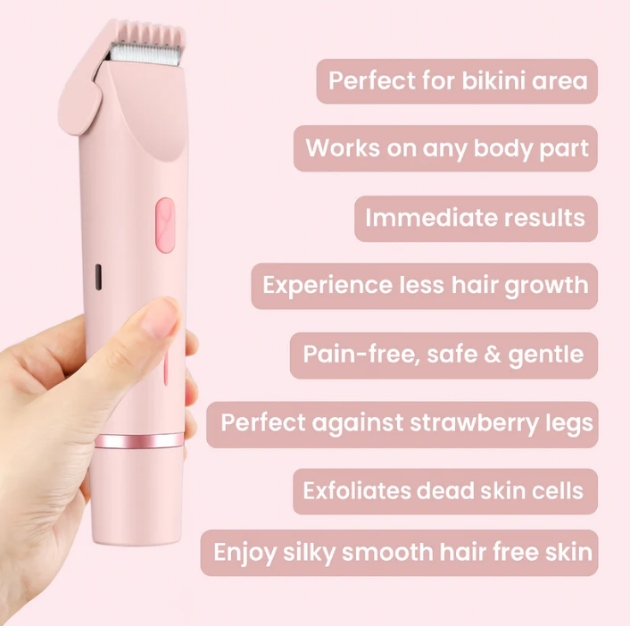 BareBloom 2 in 1 Whole Body Shaver